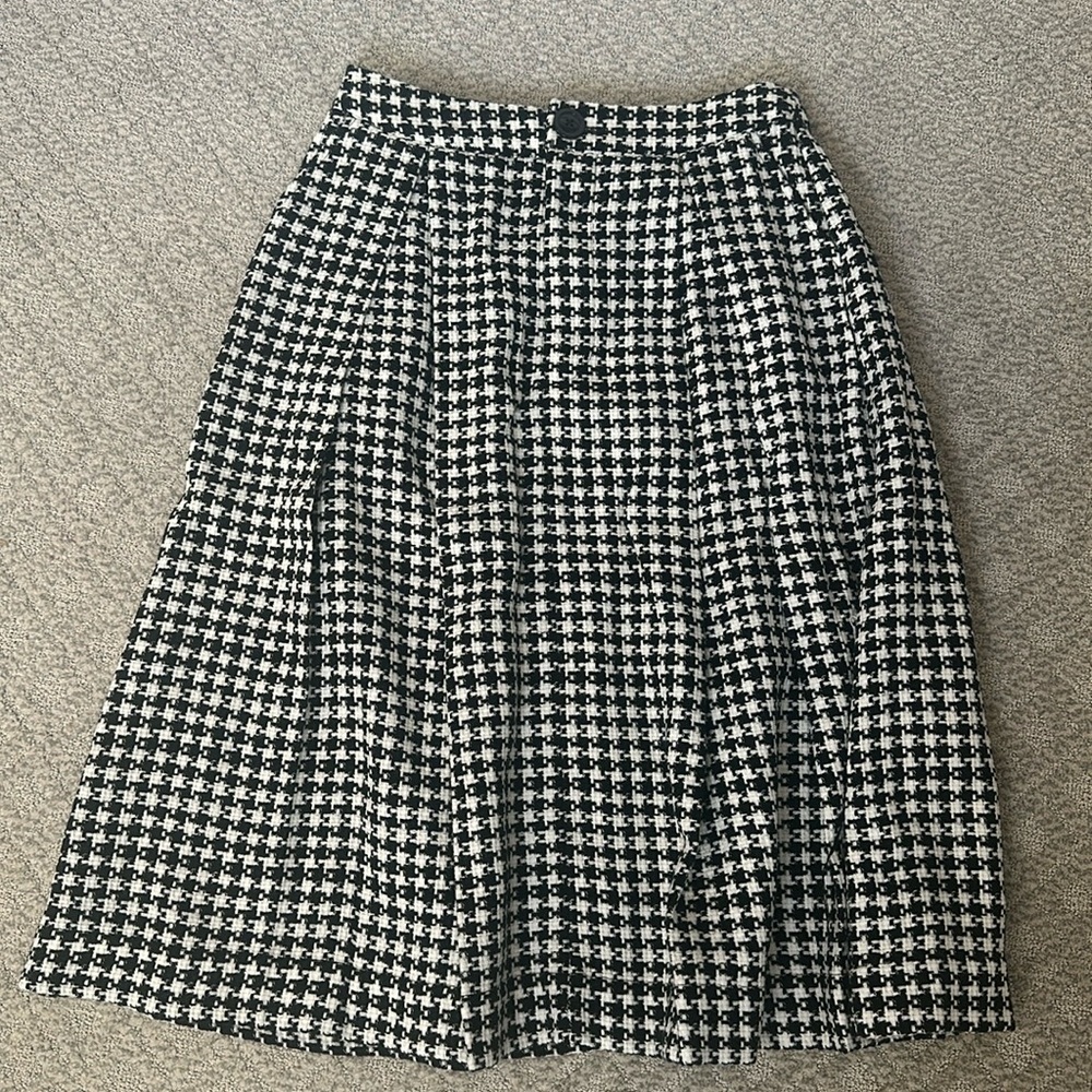 Checkered Skirt
